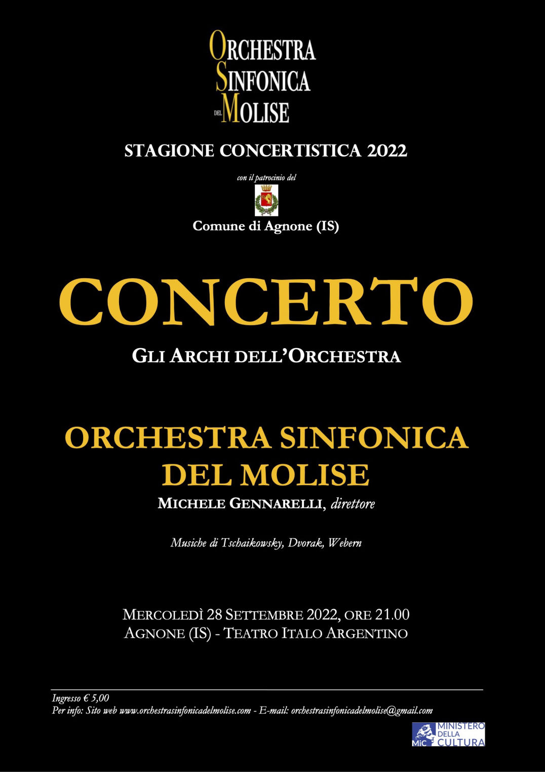 OSM Concerto Agnone (IS) 28 settembre 2022