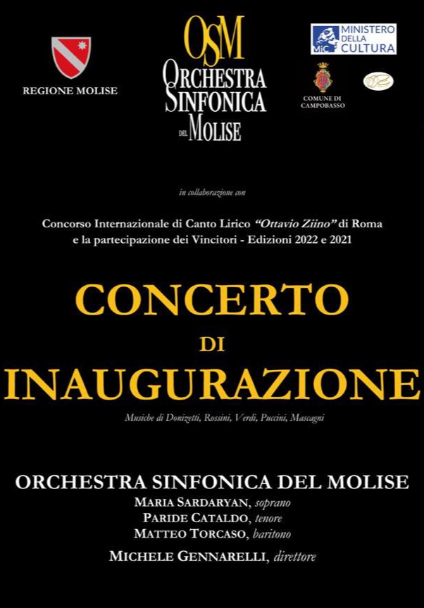 Orchestra Sinfonica del Molise Concerto Teatro Savoia 19 ottobre 2022