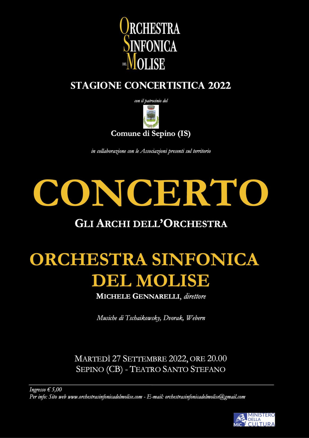 OSM Concerto Sepino (CB) 27 settembre 2022 